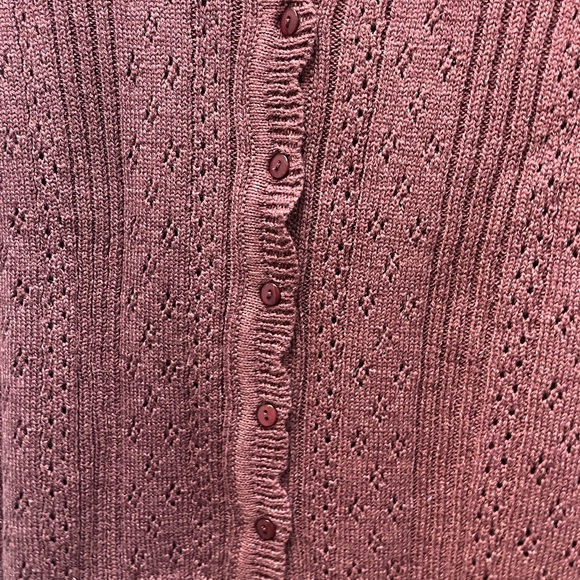 Women's Purple Sweater - Picture 2 of 4